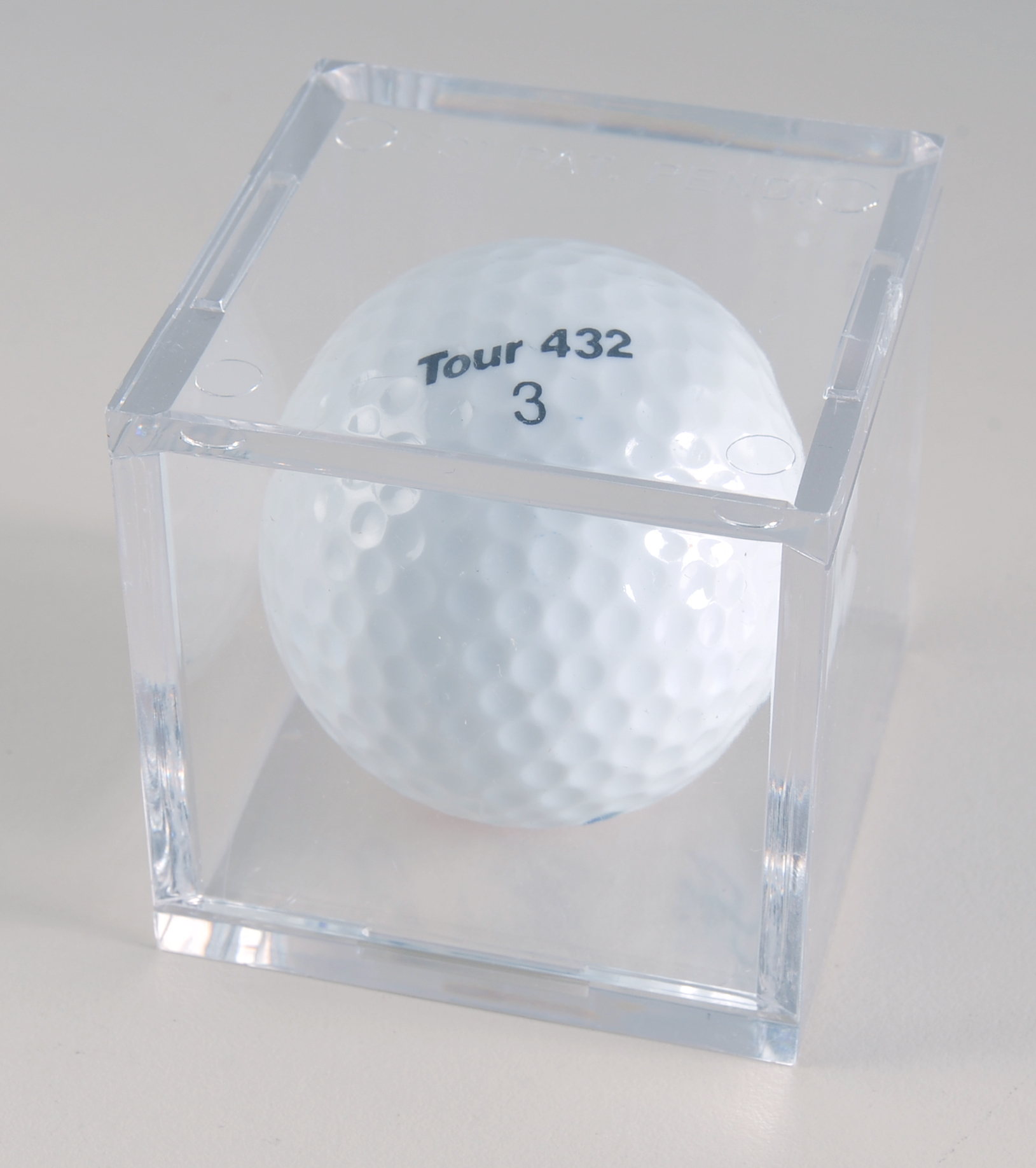 Joe Nuxhall & (HOF) Sparky Anderson Autographed Golf Ball In Holders