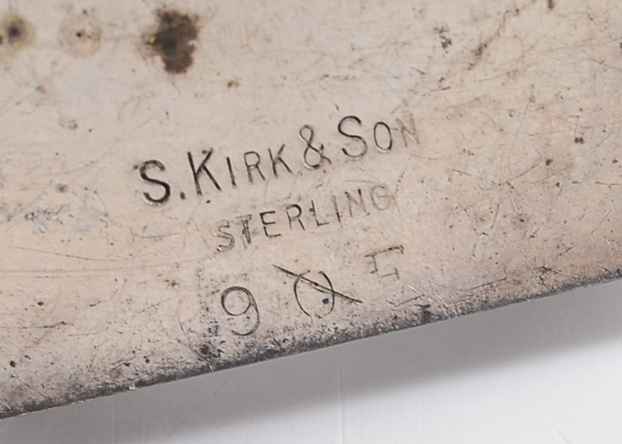 S. Kirk & Son Early 20th Century sterling Silver Repousse Match Case Frames 