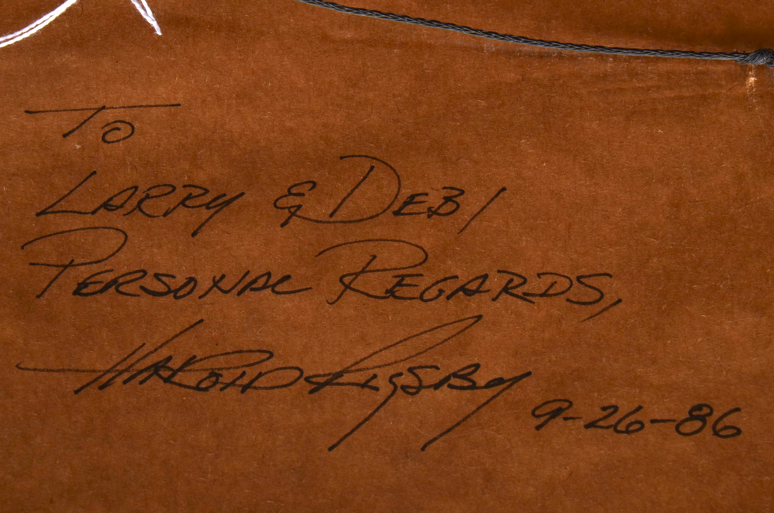 Original Chalk Drawing "Bobcat" by Harold Rigsby