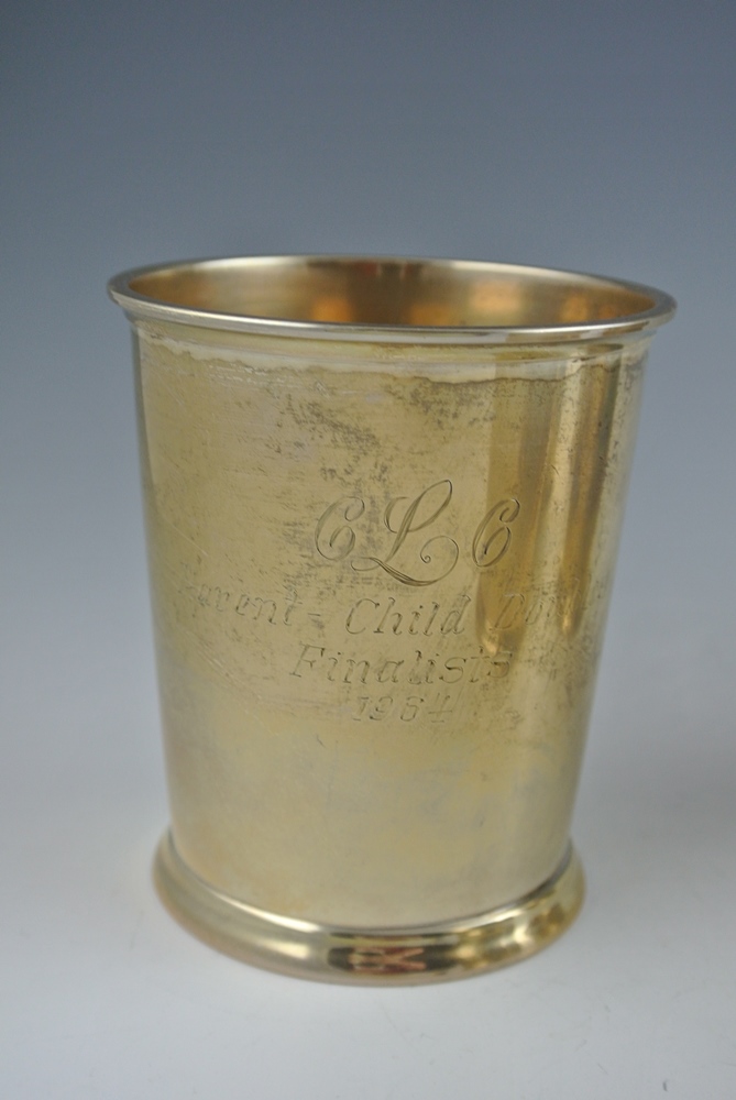 5 Sterling Silver Tennis Trophy Cups