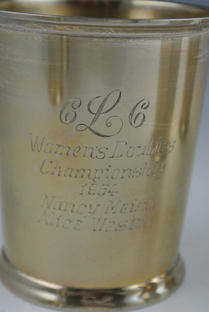 5 Sterling Silver Tennis Trophy Cups