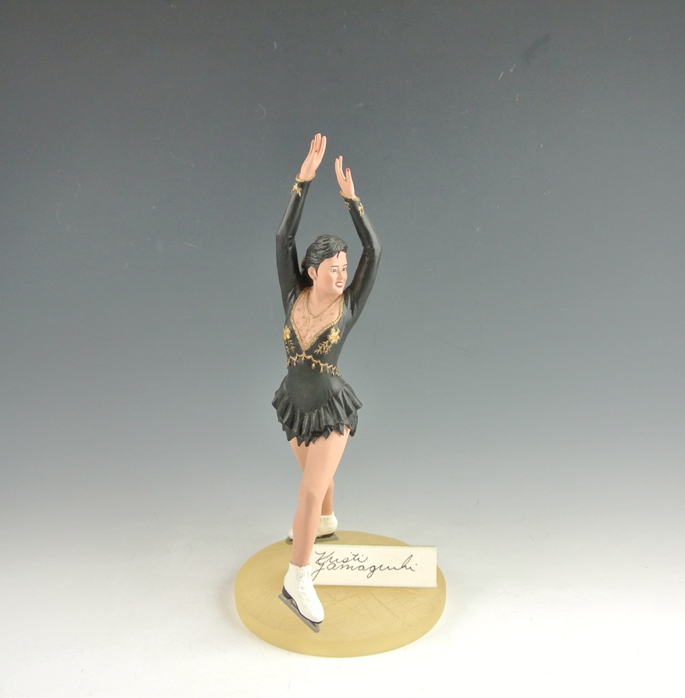Signed Kristi Yamaguchi "Gold Medal Grace" Statue