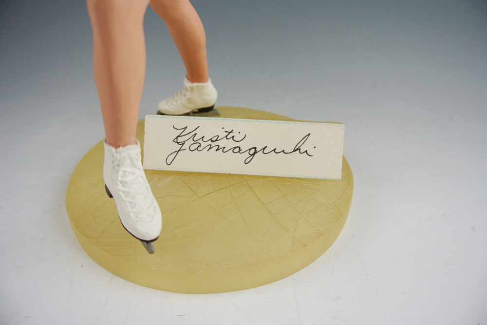Signed Kristi Yamaguchi "Gold Medal Grace" Statue