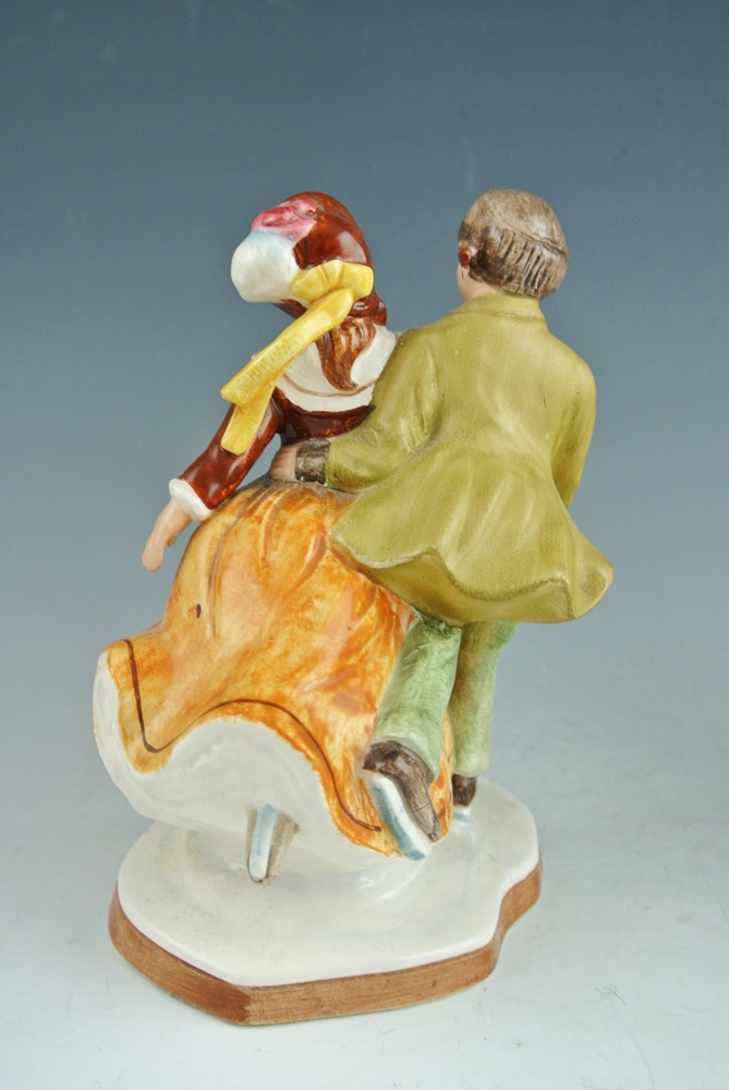 Schmid Figurines of Victorian and Modern Skaters