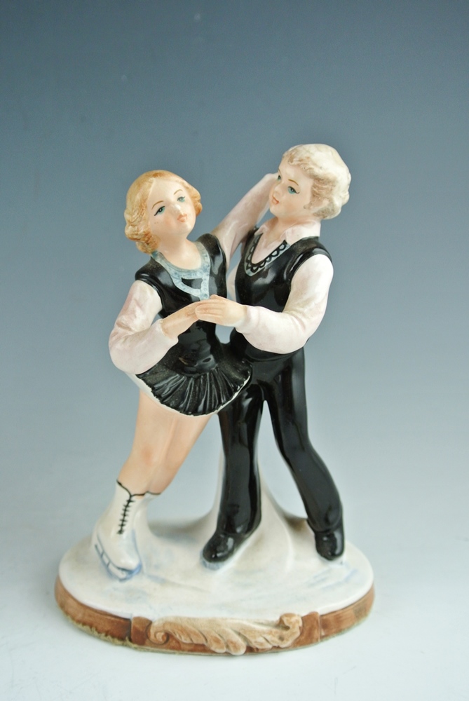 Schmid Figurines of Victorian and Modern Skaters