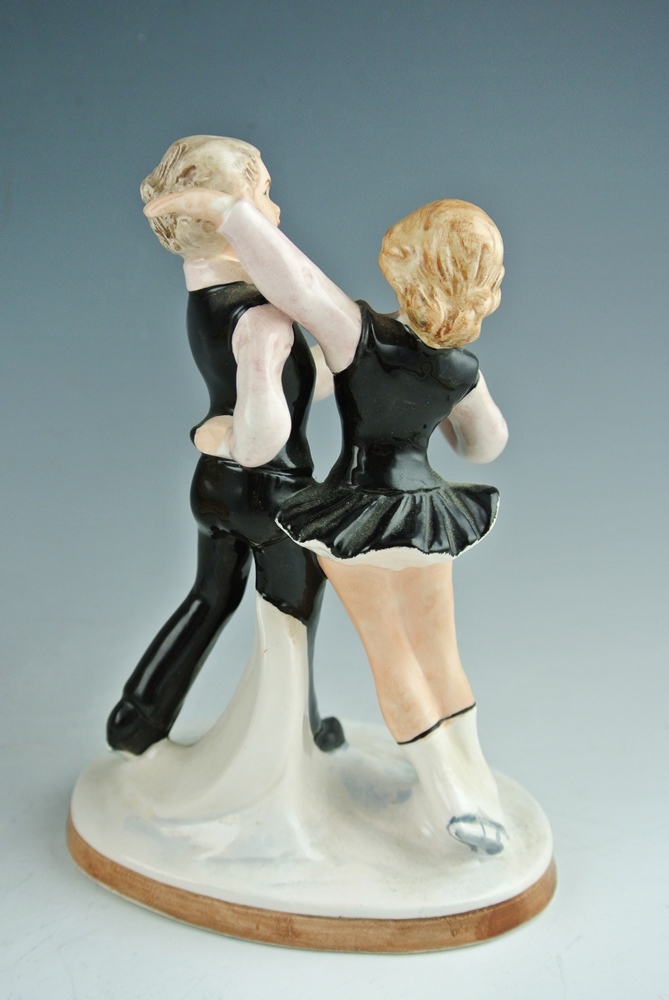 Schmid Figurines of Victorian and Modern Skaters