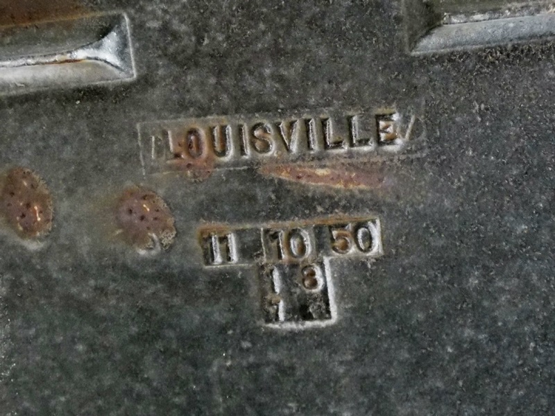 Vintage 1950 Cast Iron and Enamel Bathtub