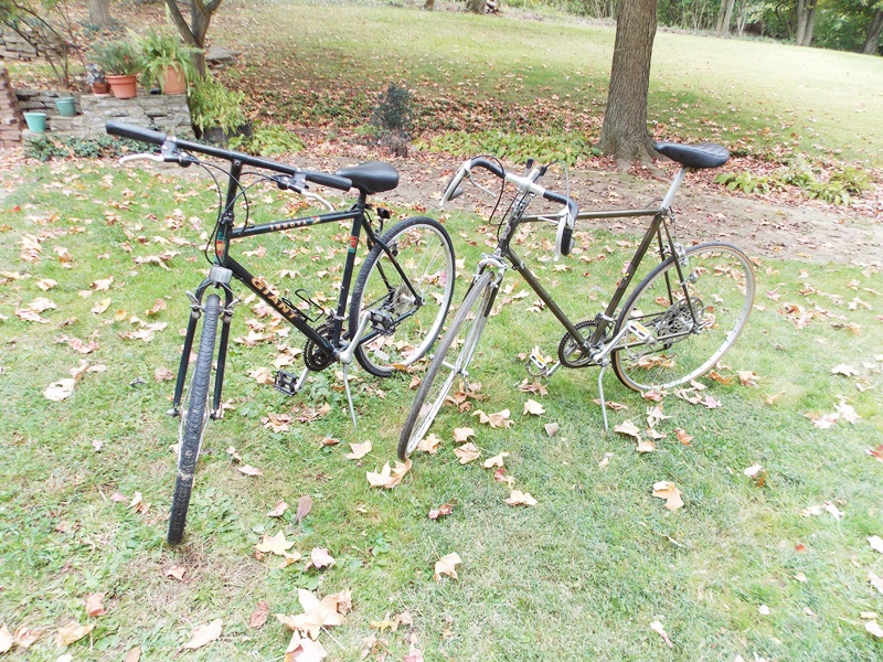 Vintage Nishiki 10 Speed Mens Touring Bike and Two Vintage Bikes