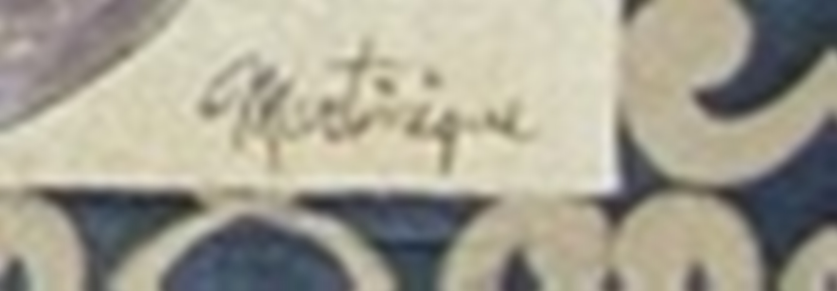 Lin Martinique Painting of Asian Woman