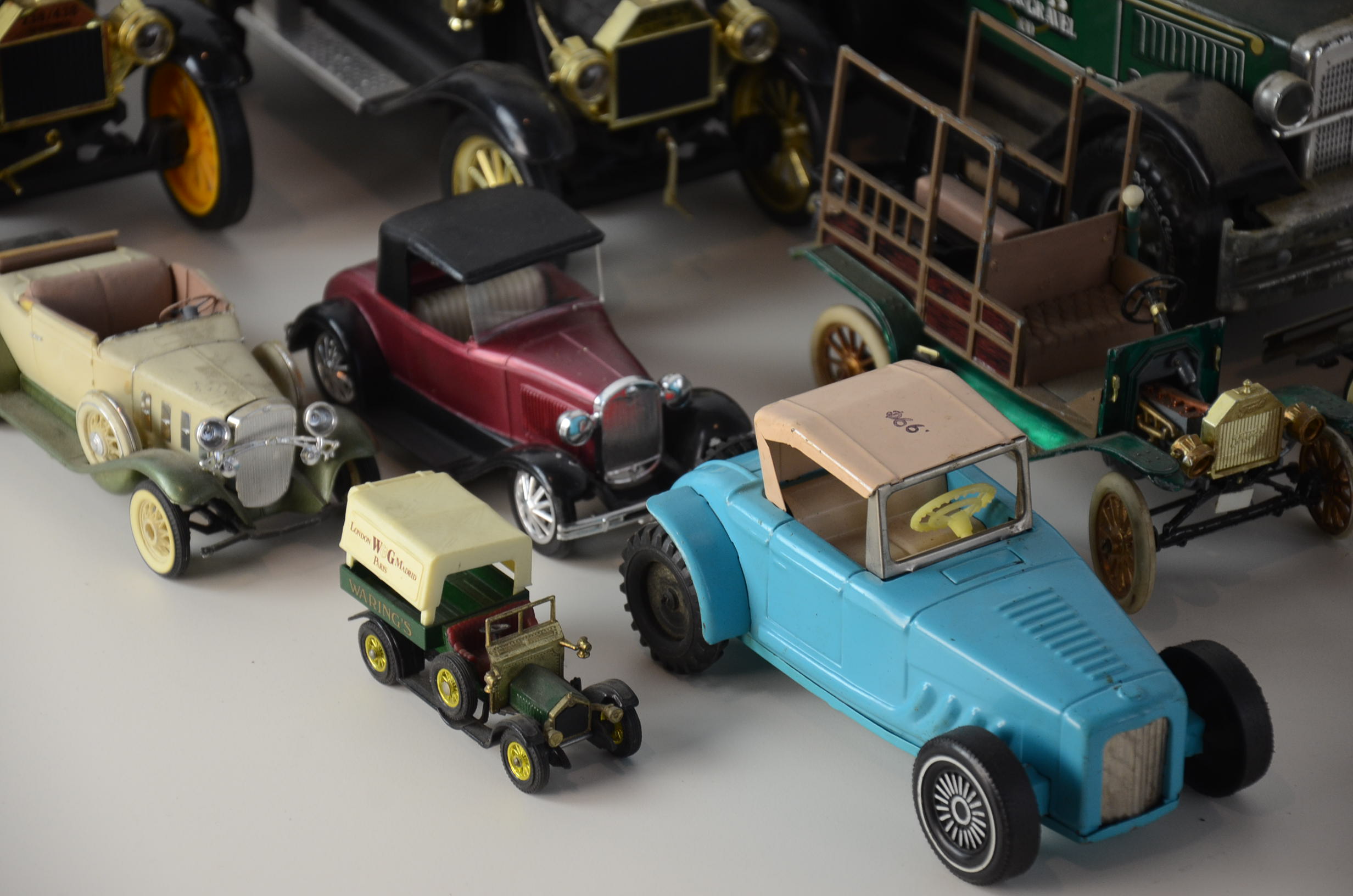 Selection of Tin Litho Cars and Trucks