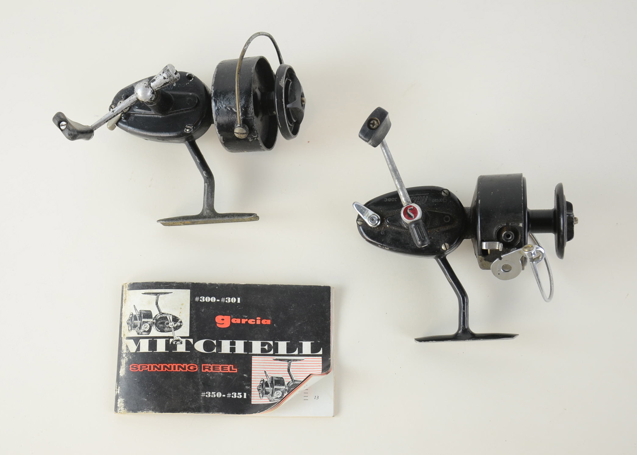 Two Vintage Garcia Mitchell Fishing Reels