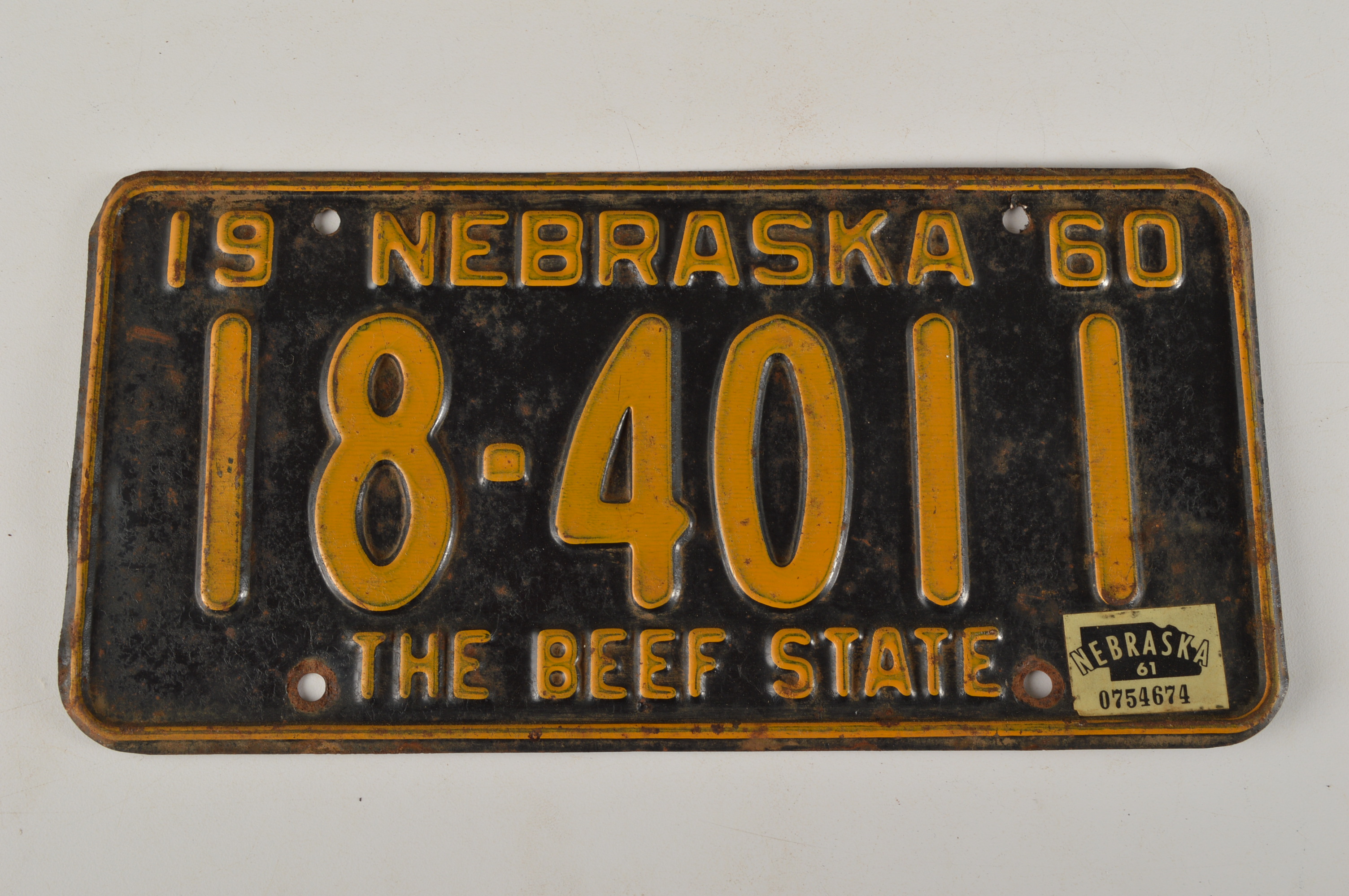 Lot of Vintage License Plates 