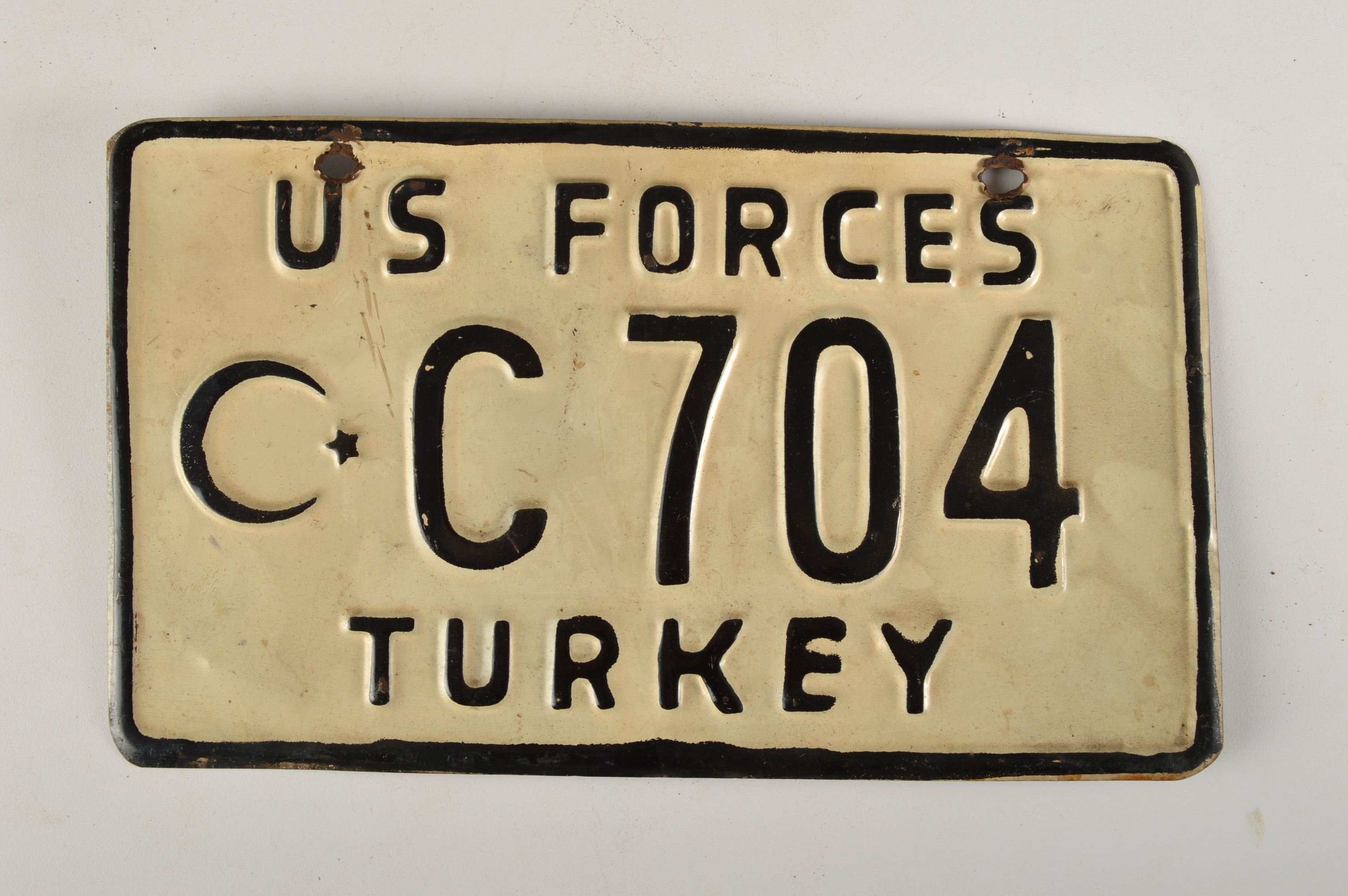 Lot of Strange & Foreign License Plates