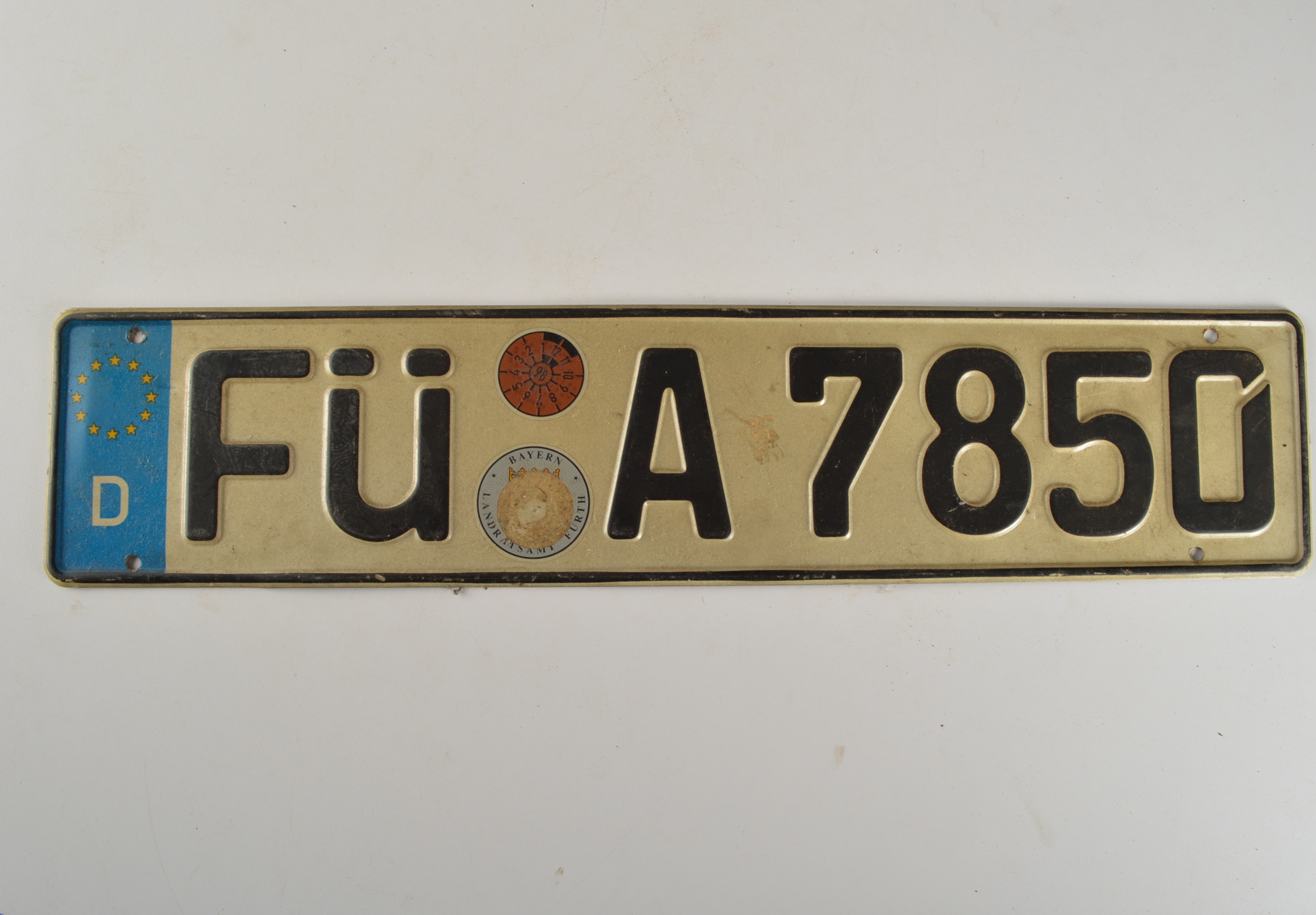 Lot of Strange & Foreign License Plates