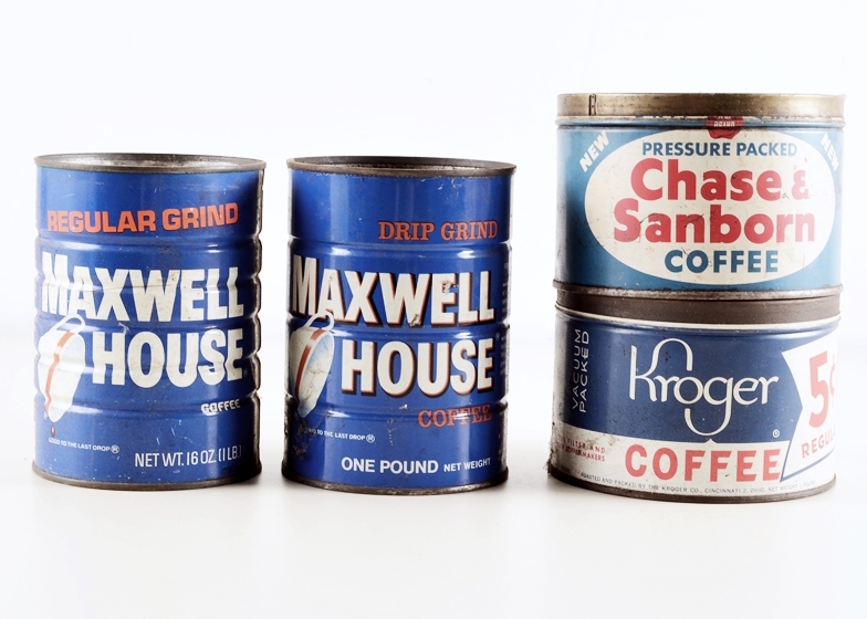 Vintage Coffee Tins
