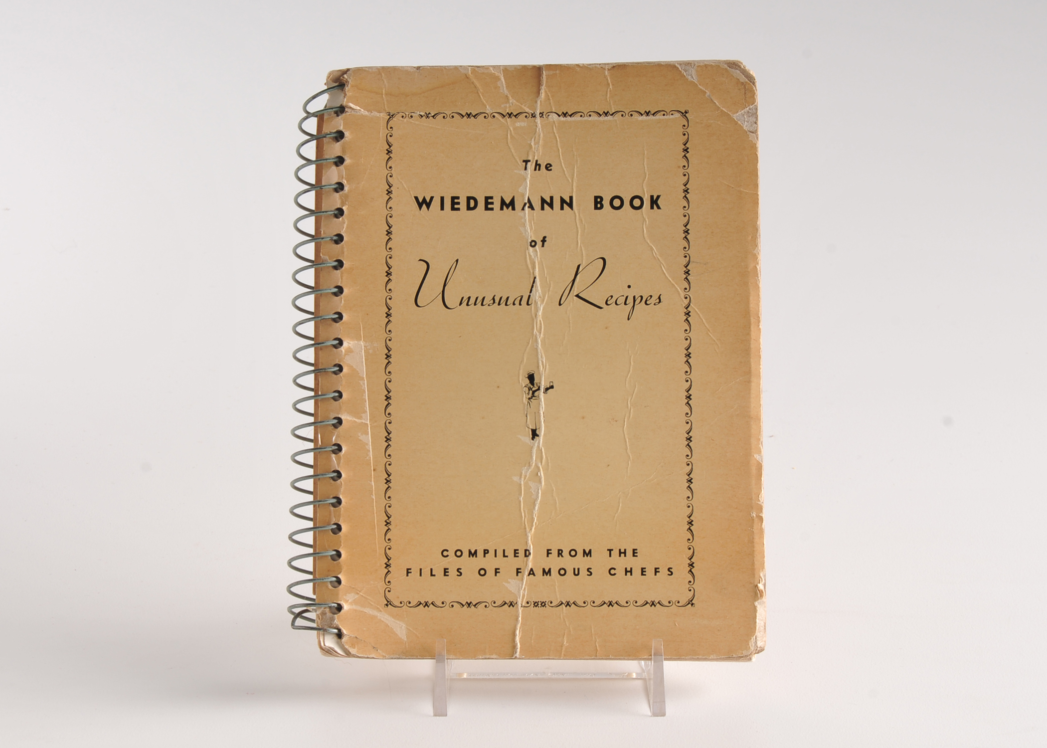 Vintage 1940 "Wiedemann"  Recipe Book 