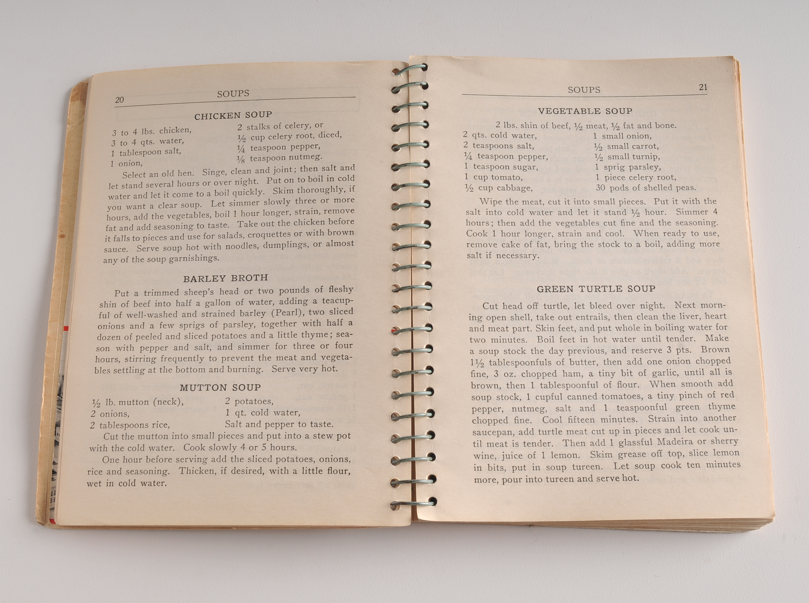 Vintage 1940 "Wiedemann"  Recipe Book 