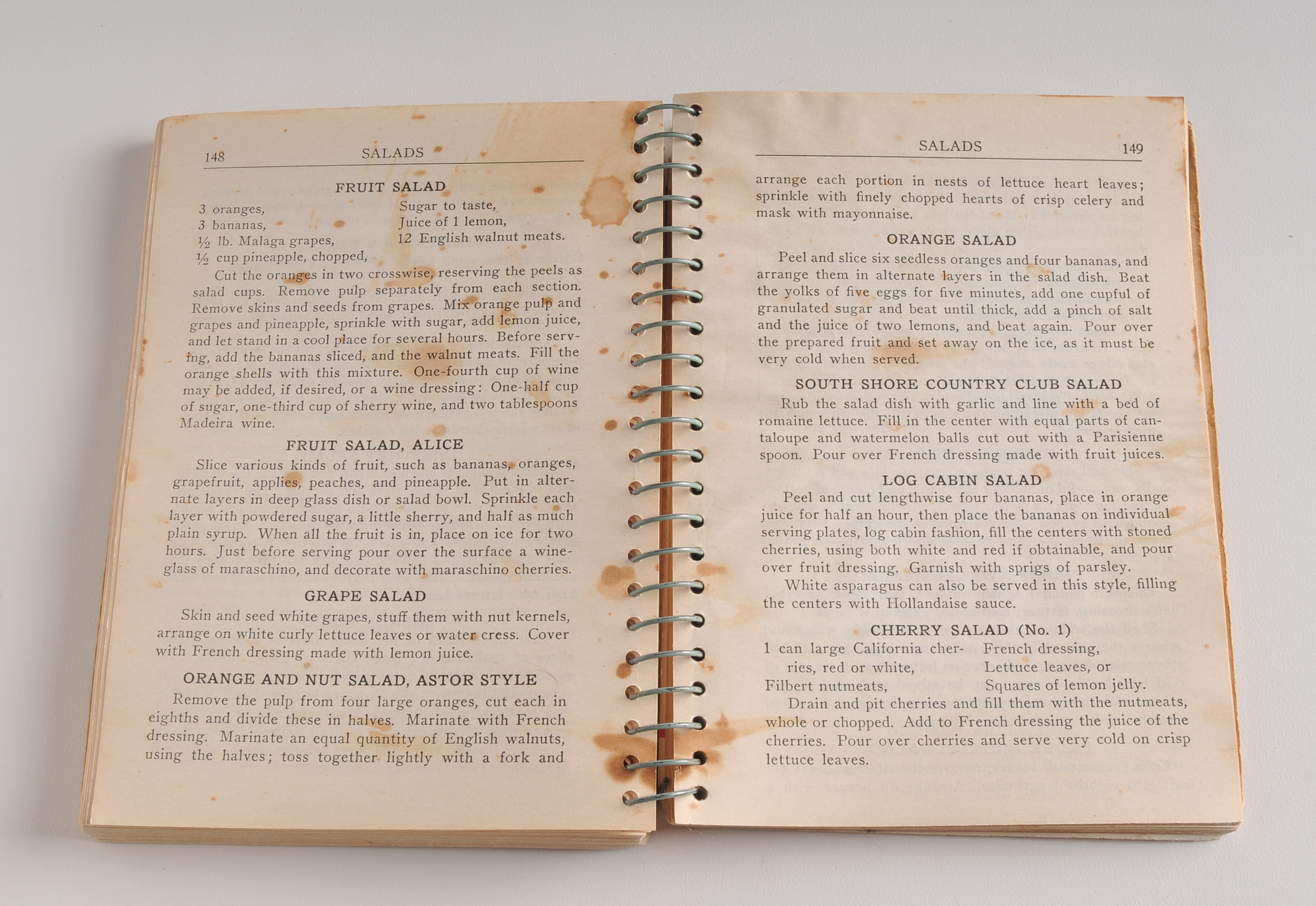 Vintage 1940 "Wiedemann"  Recipe Book 