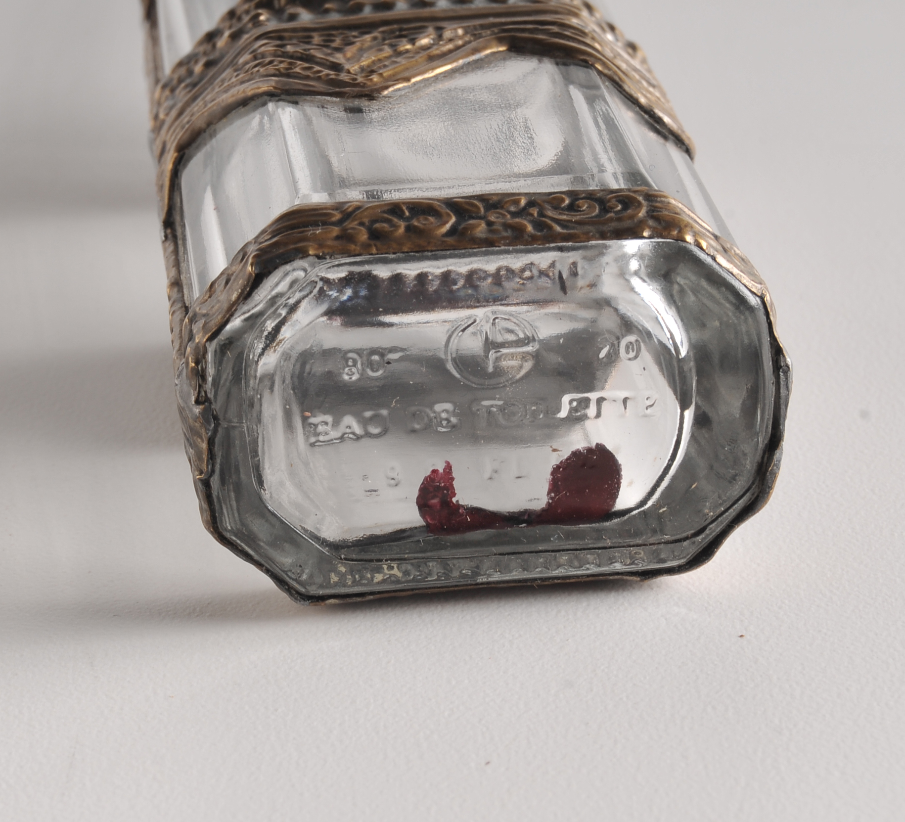 Ornate Vintage Eau De Toilette Bottle