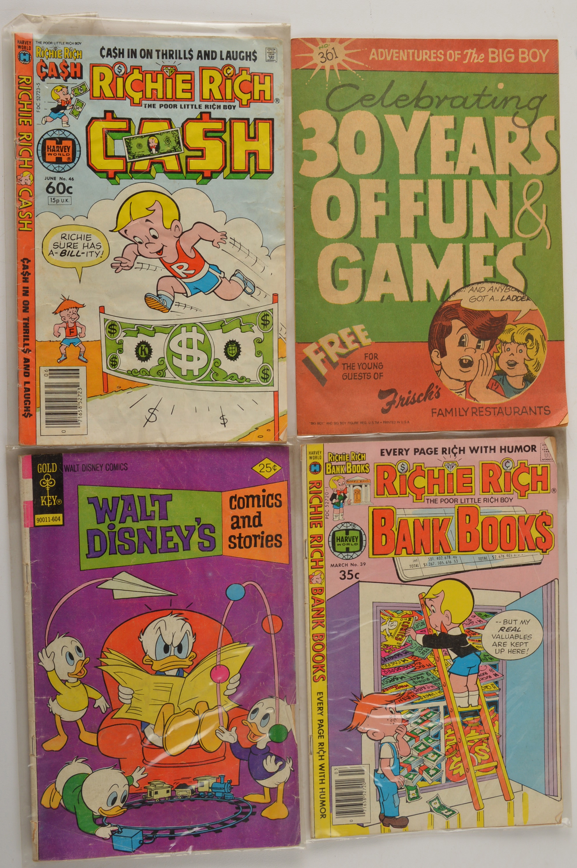 Assorted Lot of Vintage Kids Comics
