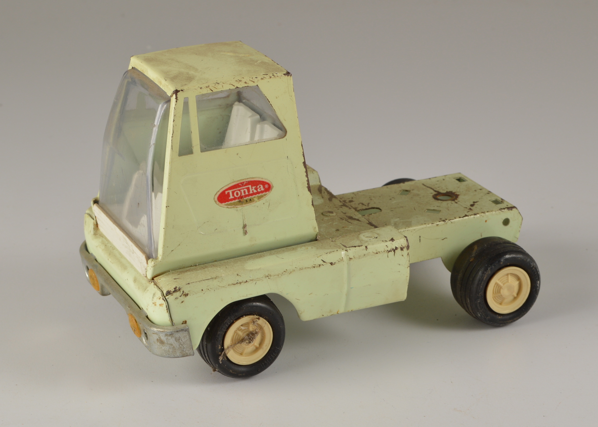 Sheet Metal Tonka Cab Toy. Vintage