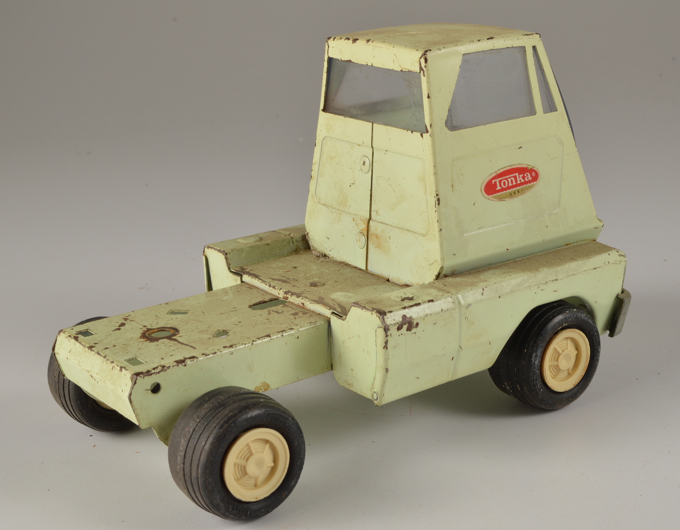 Sheet Metal Tonka Cab Toy. Vintage