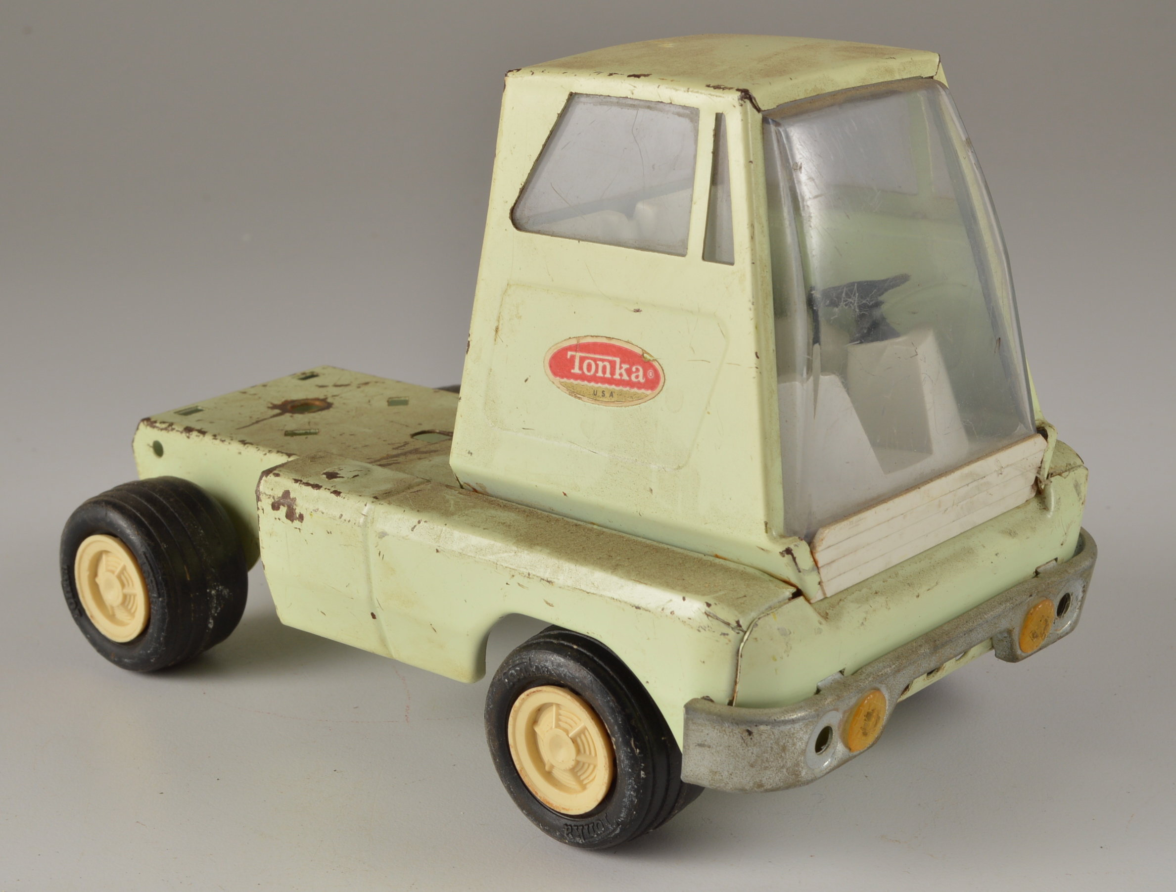 Sheet Metal Tonka Cab Toy. Vintage