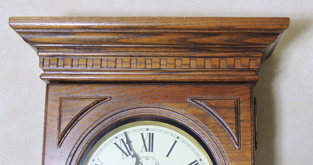 Howard Miller Pendulum Chiming Wall Clock