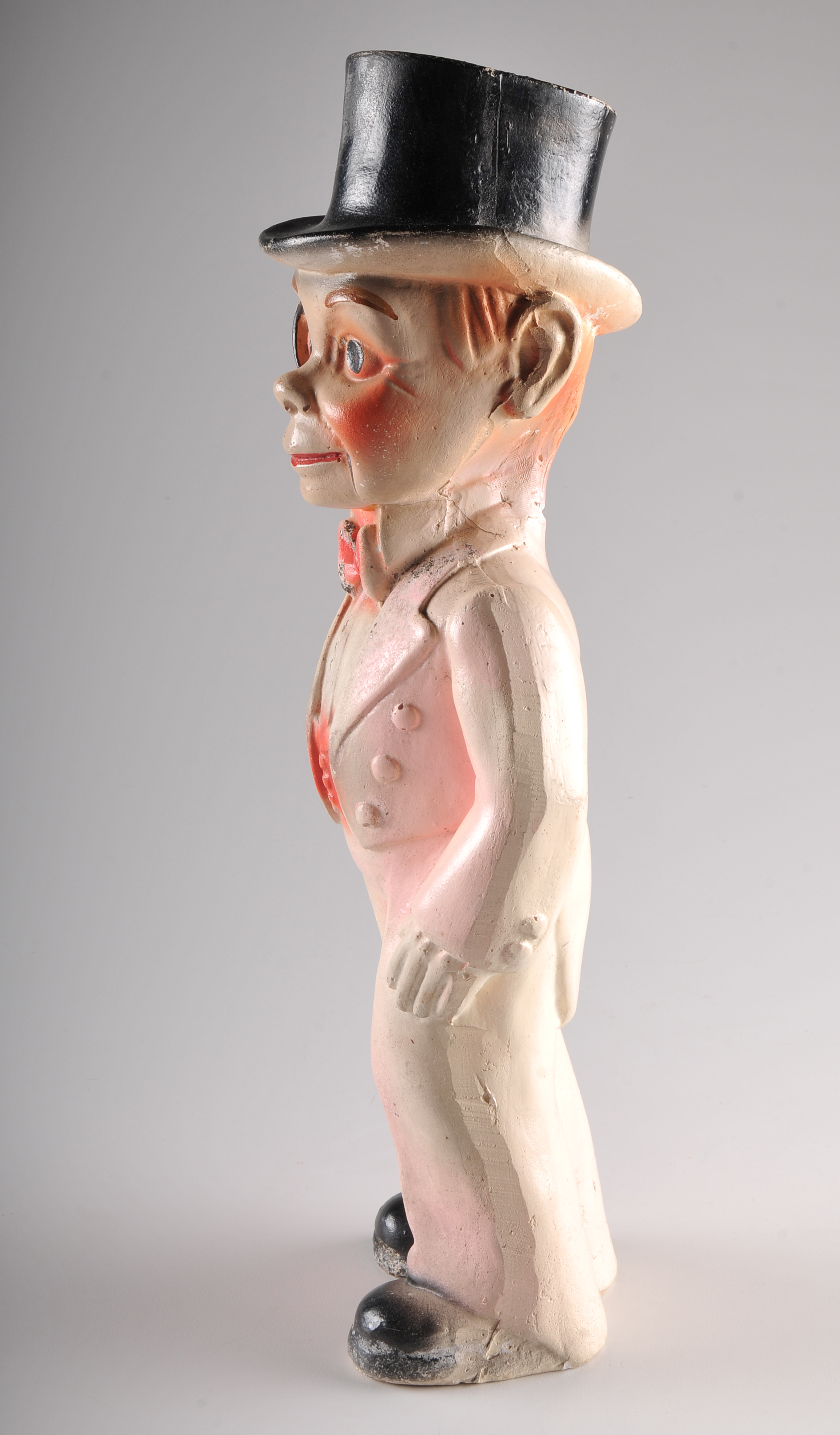 Charlie McCarthy and a Glamourously Dress Woman