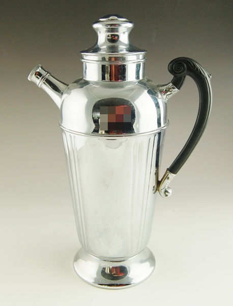 Lehman Brothers Chrome Cocktail Shaker