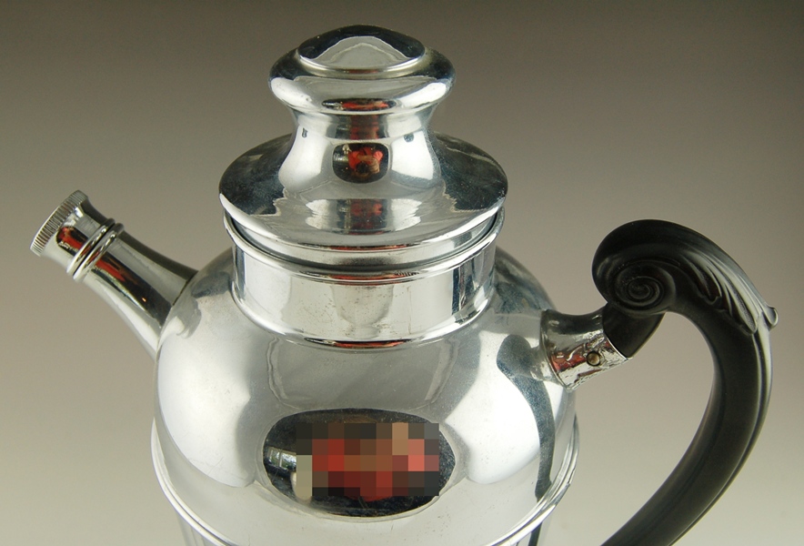 Lehman Brothers Chrome Cocktail Shaker