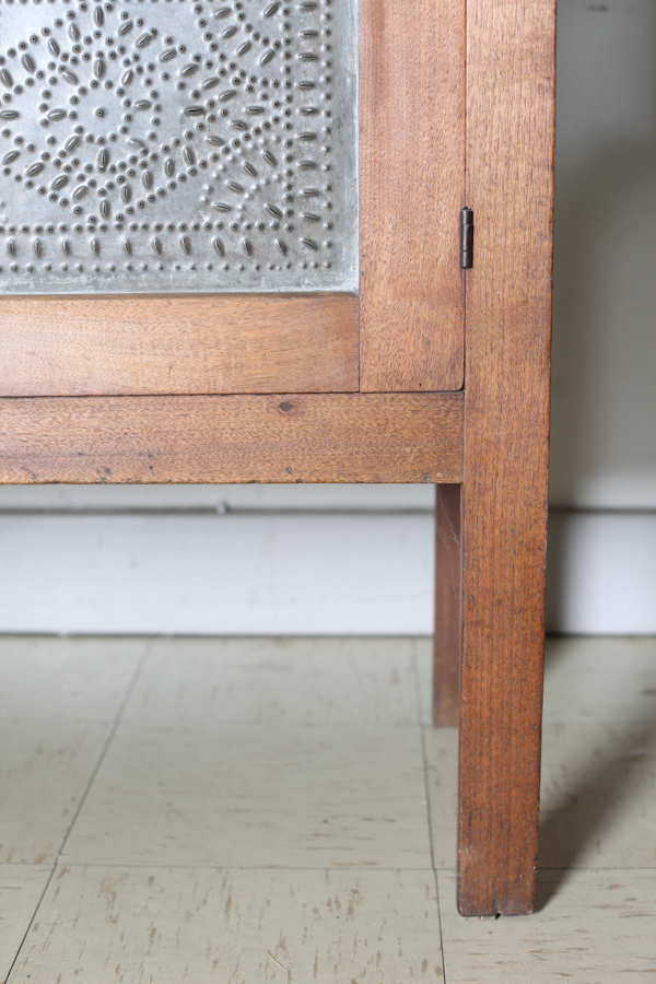 19c Tall Handmade Wood Pie Safe