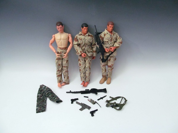 GI Joe Action Figure Group
