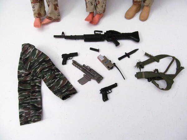 GI Joe Action Figure Group