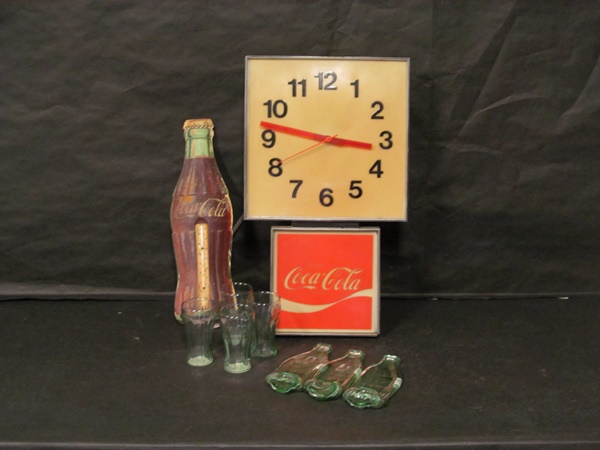 Coca-Cola Clock & Thermometer