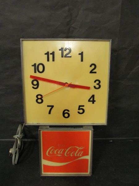 Coca-Cola Clock & Thermometer