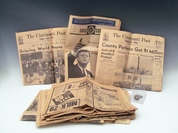 JFK Assassination Newspaper Articles