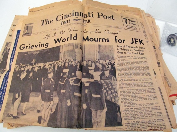 JFK Assassination Newspaper Articles