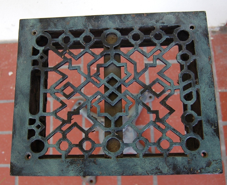 Found Objects Modern Metal Telephone Stand