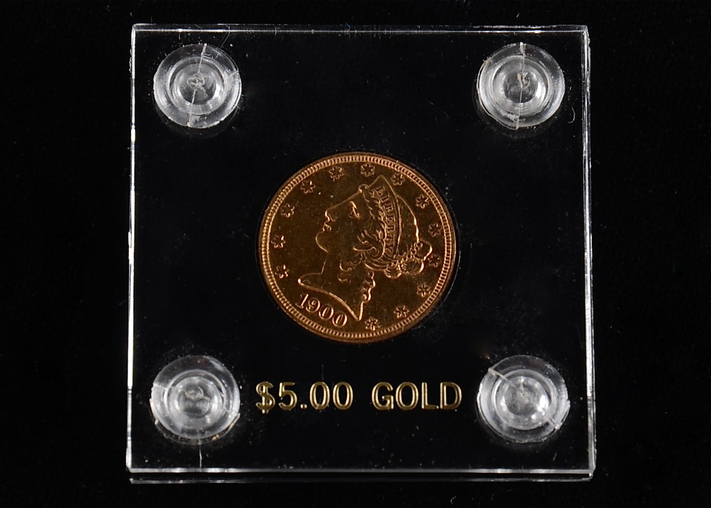 Rare 1905 Liberty Head $5 Gold coin