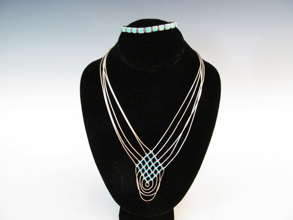 Native American Styled Bracelet and Necklace
