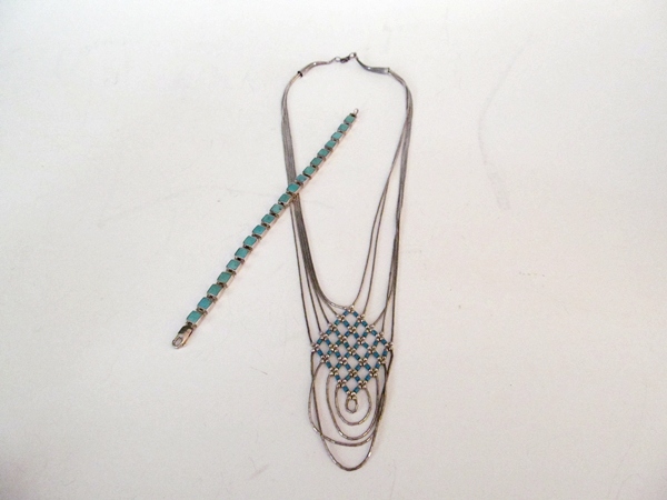 Native American Styled Bracelet and Necklace