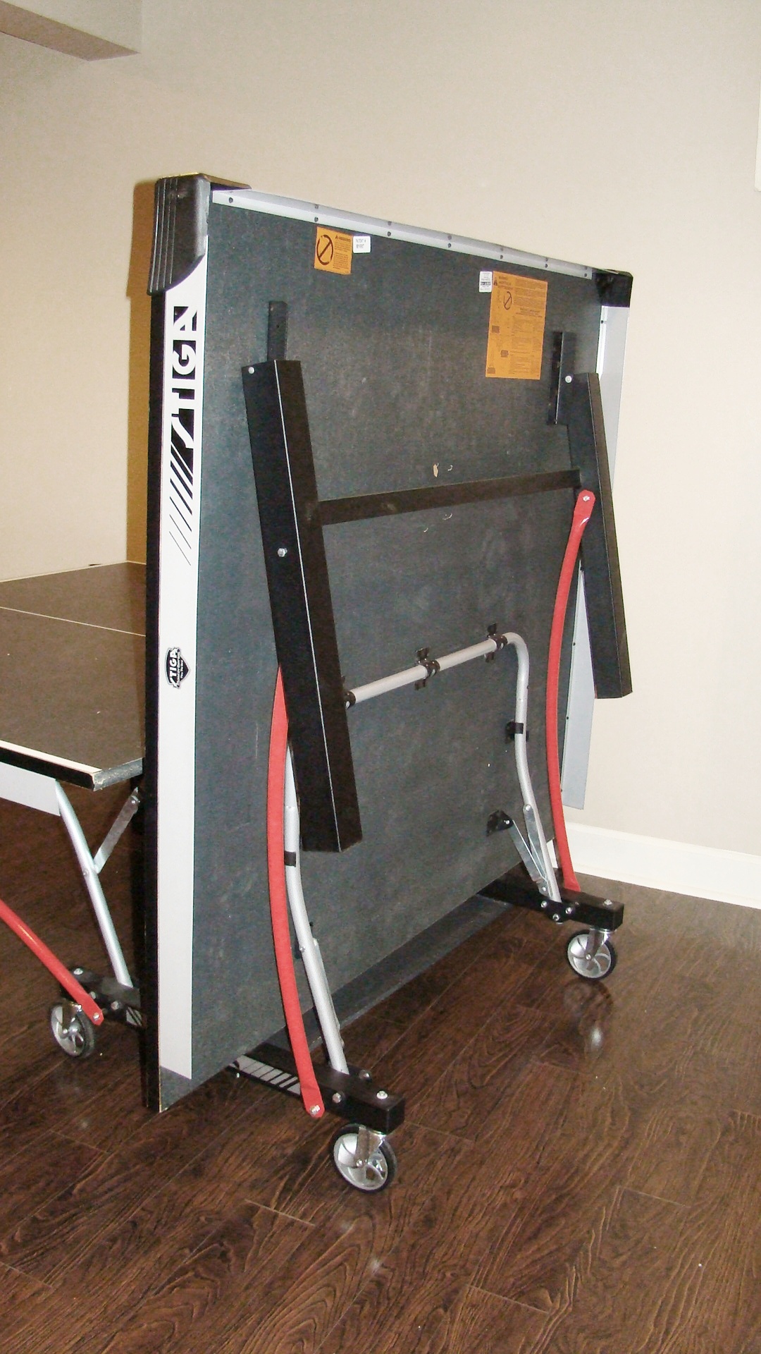 Stiga Master Series Ping Pong Table and Equipment