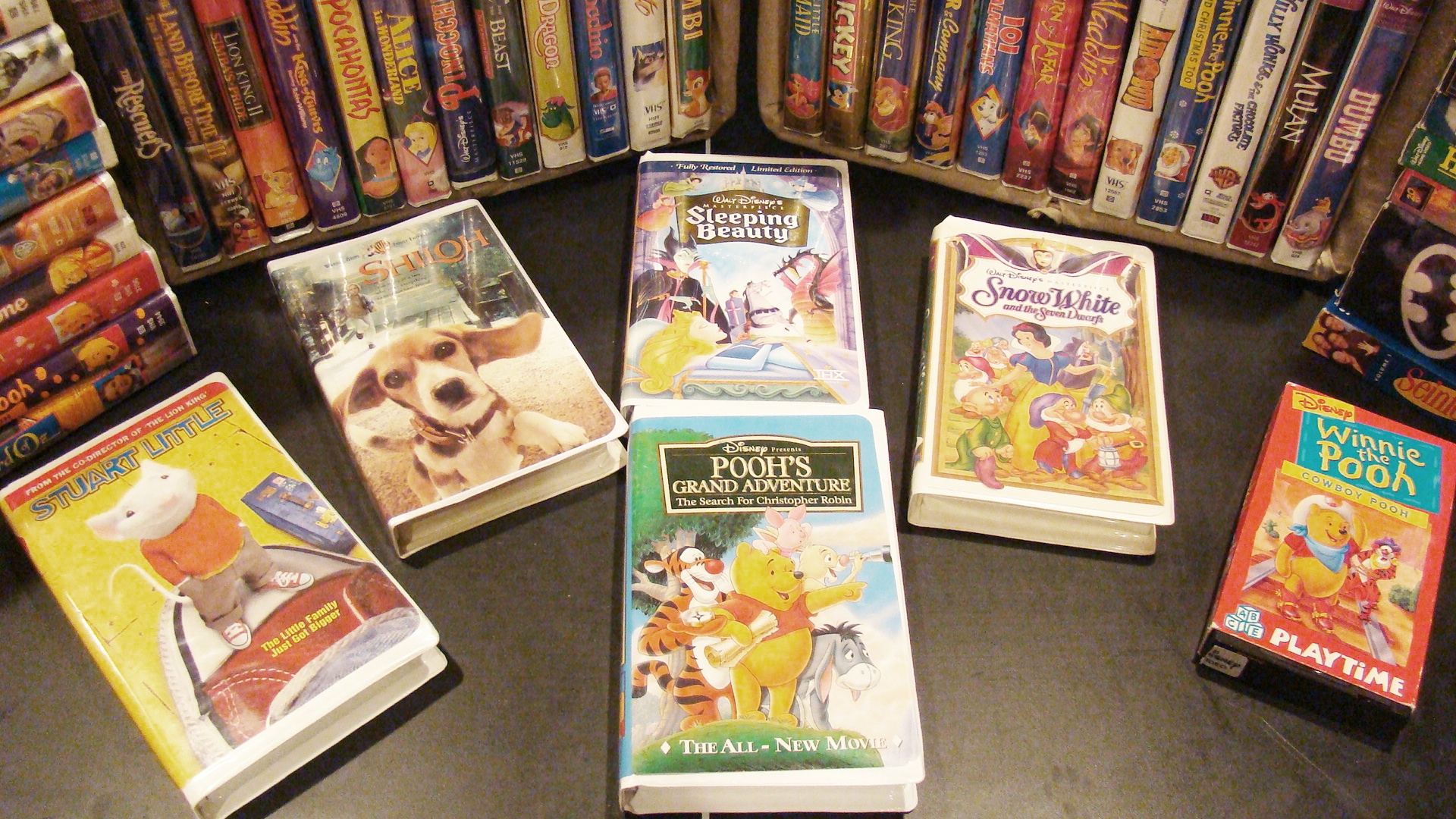 Classic Disney, MGM and Warner Bros. VHS large Collection