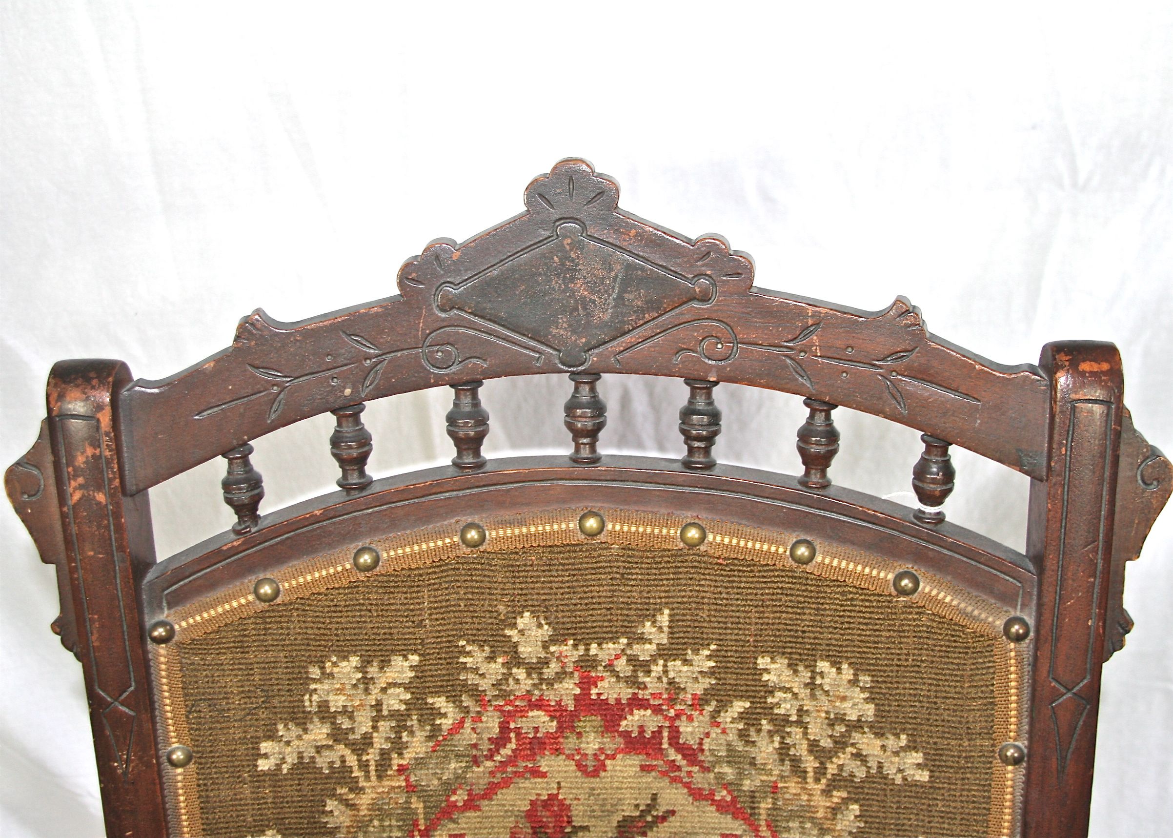 Antique Eastlake Victorian Folding Rocking Chair