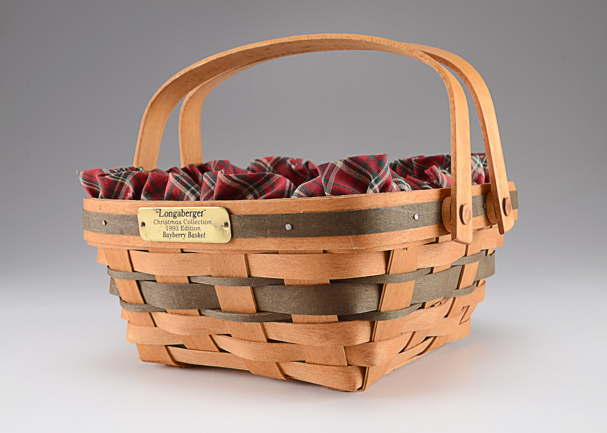 Longaberger 1993 Christmas Collection Bayberry Basket
