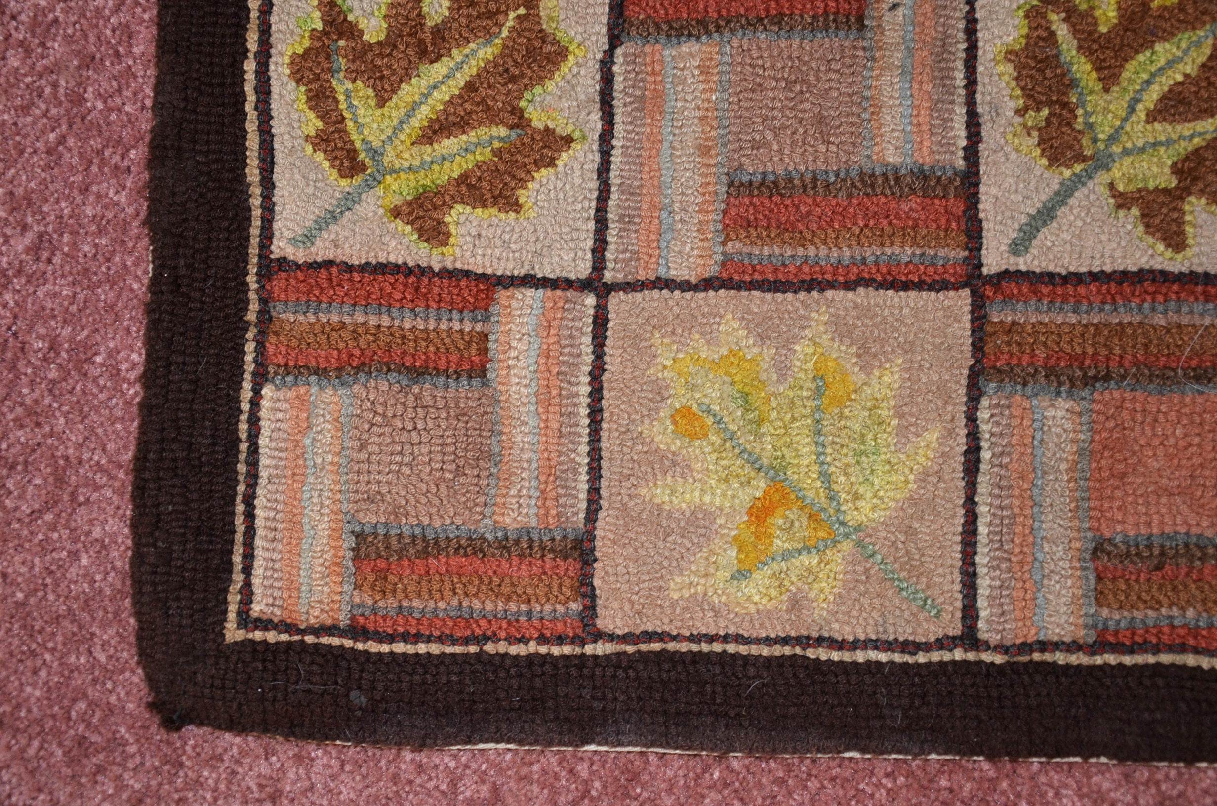 Needlepoint and Hand Hooked Area Rug