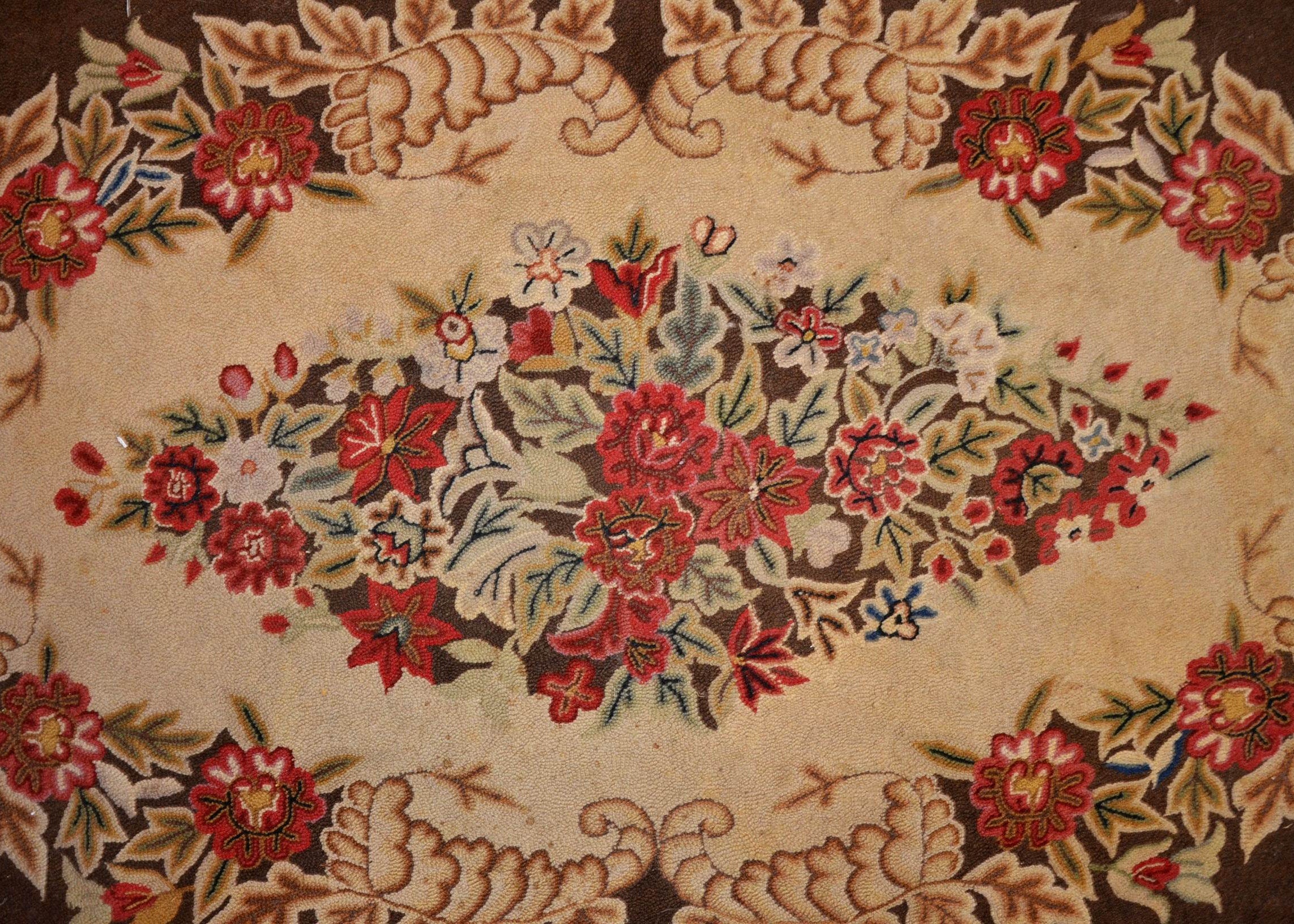 Berkshire Needlepoint Hand Hooked Area Rug