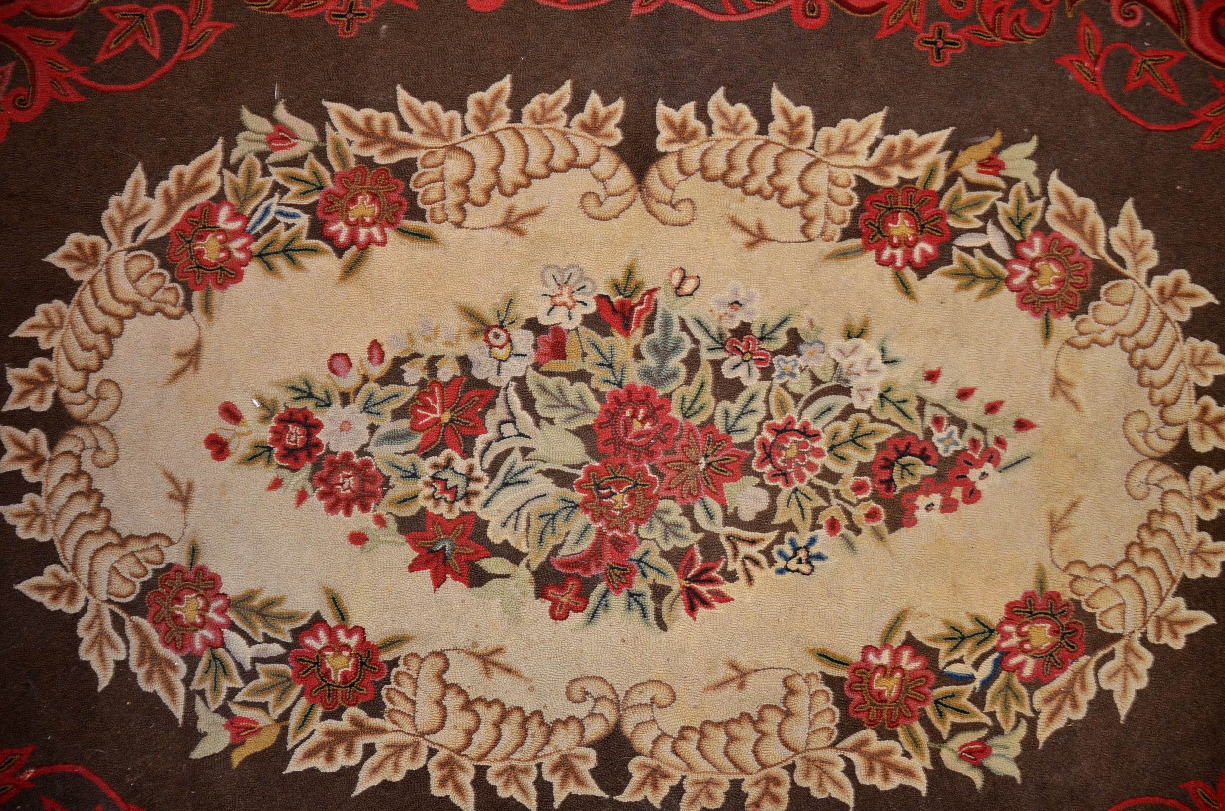 Berkshire Needlepoint Hand Hooked Area Rug