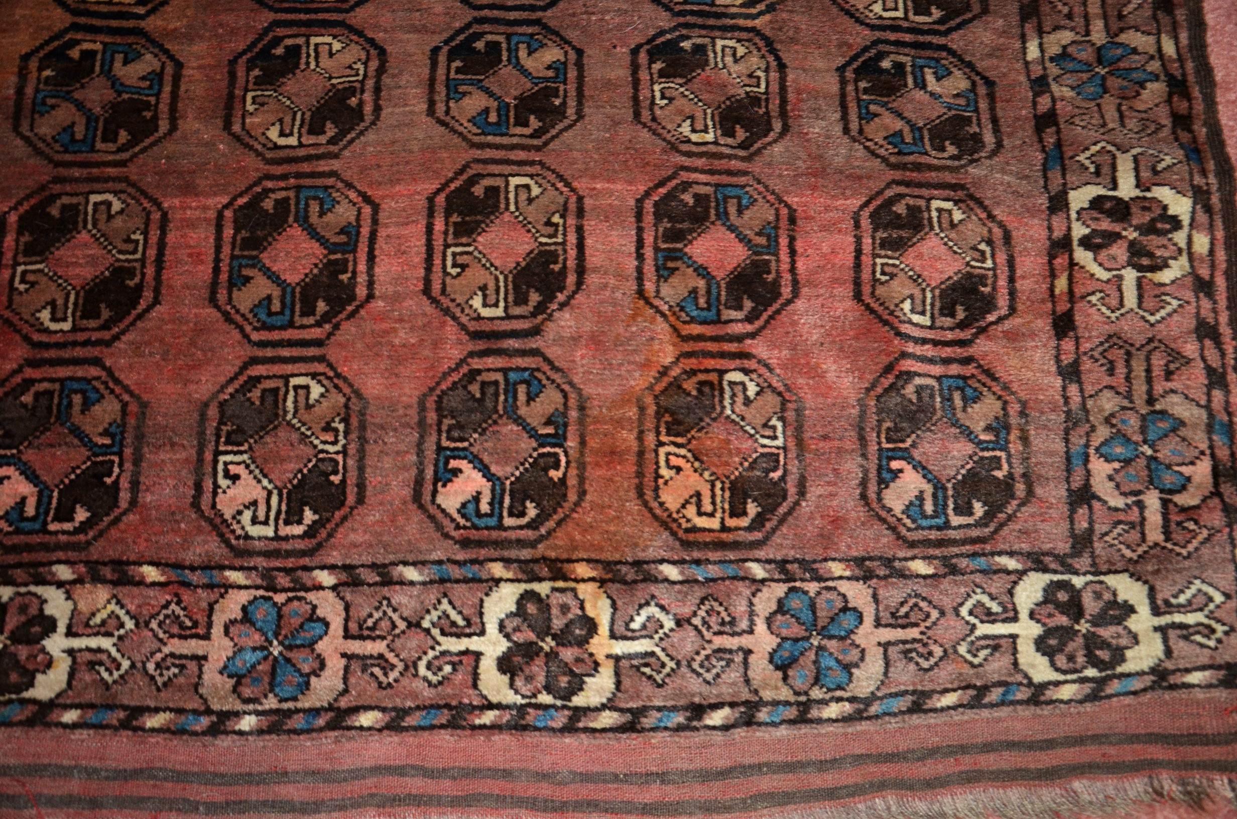 Hand Knotted Bokhara Room Rug